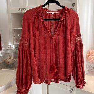 Veronica Beard boho style blouse